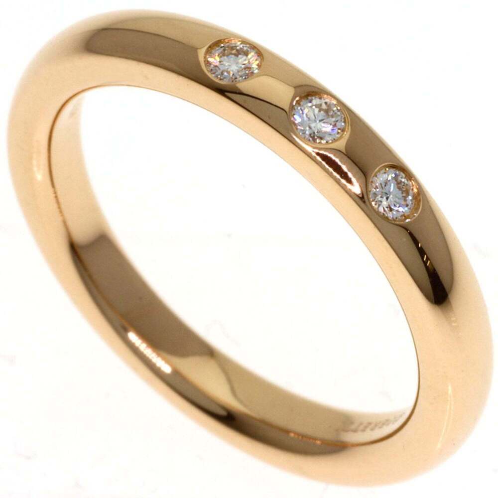TIFFANY 18k Gold Diamond Ring